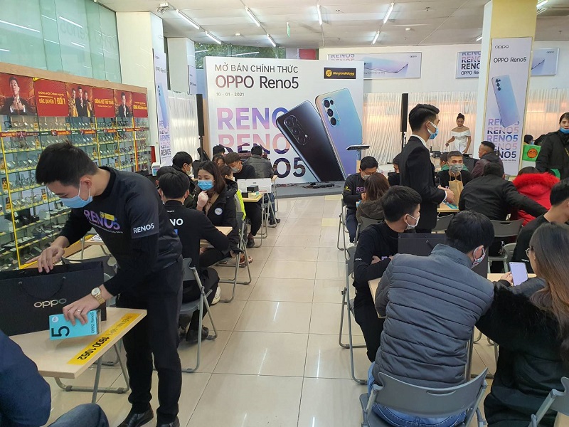 Toàn cảnh sự kiện giao những chiếc OPPO Reno5 đầu tiên tại TGDĐ