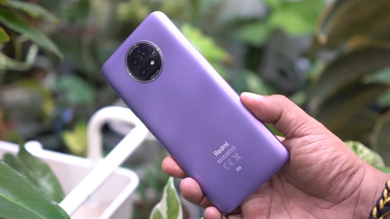 Mặt sau với cụm 4 camera của Redmi Note 9T 5G Mặt sau với cụm 4 camera của Redmi Note 9T 5G