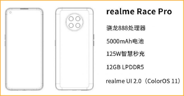 Realme Race Pro lộ thiết kế và thông số kỹ thuật trước ngày ra mắt