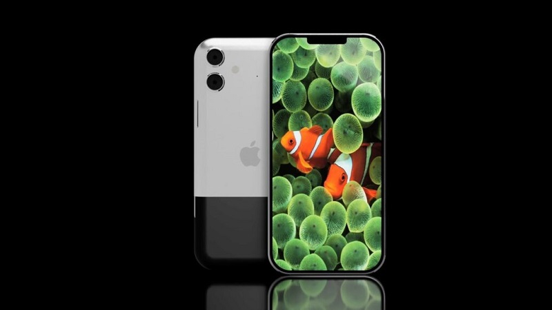 Chiêm ngưỡng mẫu thiết kế iPhone 13 Anniversary Edition với viền cạnh siêu mỏng, notch nhỏ gọn cùng mặt sau 2 tông màu độc đáo