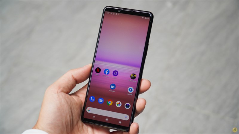 Thiết kế tổng thể của Sony Xperia 5 Mark II Thiết kế tổng thể của Sony Xperia 5 Mark II