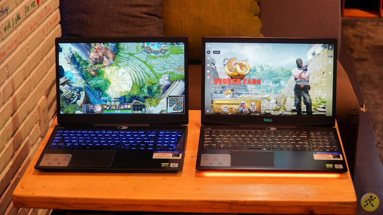 Bộ đôi laptop sở hữu tần số quét màn hình cao