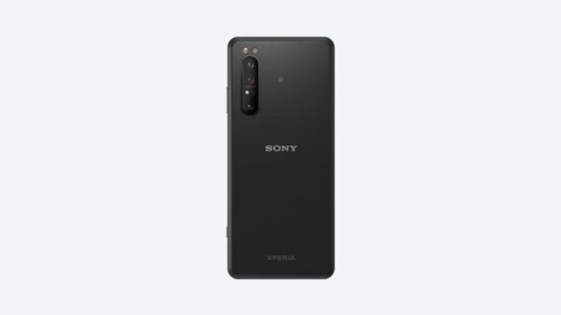 Mặt lưng của Xperia Pro 