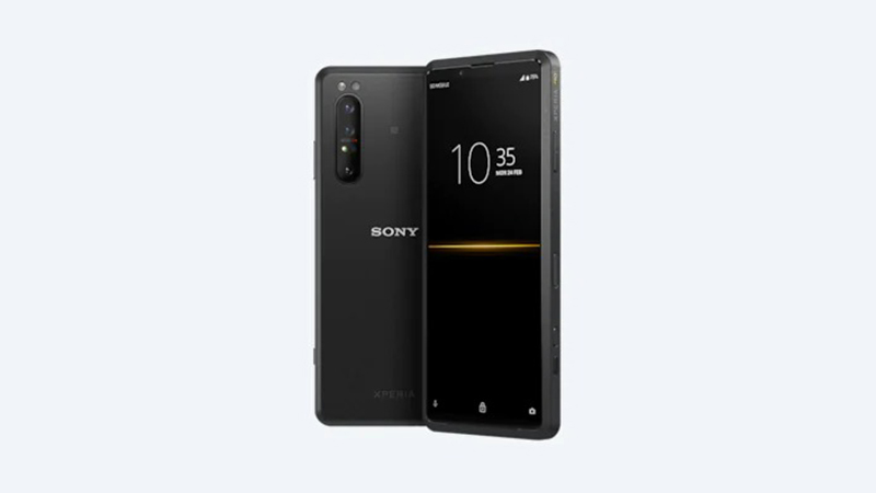 Thiết kế tổng thể của Sony Xperia Pro