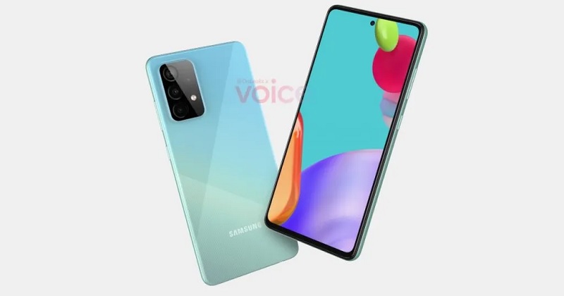 Ảnh render Galaxy A52 5G