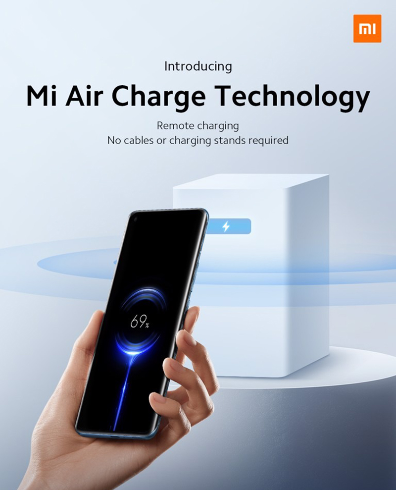 Xiaomi Mi Air Charge cho phép mọi người sạc không dây mà không cần đế sạc