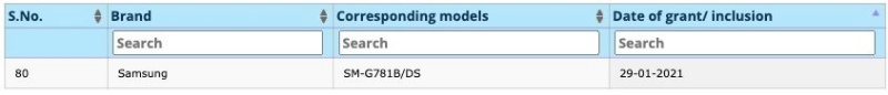 BIS phê duyệt số model SM-G781B/DS (được cho là Galaxy S20 FE 5G)