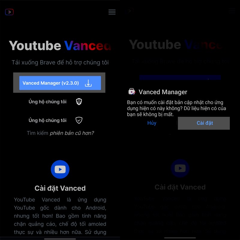 YouTube Vanced YouTube Vanced