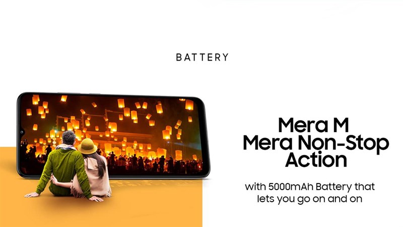 Samsung Galaxy M02 với viên pin 5.000 mAh Samsung Galaxy M02 với viên pin 5.000 mAh