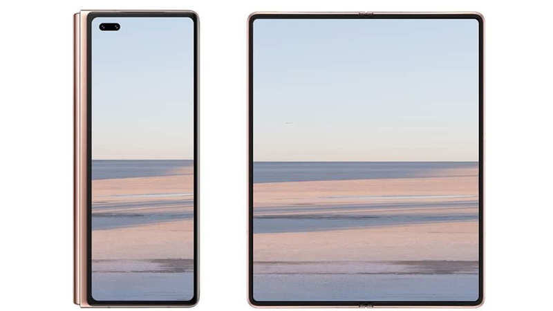 Ảnh render của Huawei Mate X2 từ notebookcheck Ảnh render của Huawei Mate X2 từ notebookcheck
