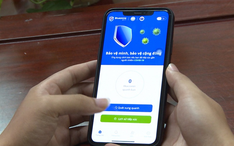 Bluezone bổ sung nhiều tính năng mới: Có thể khai báo y tế trực tuyến Bluezone bổ sung nhiều tính năng mới: Có thể khai báo y tế trực tuyến