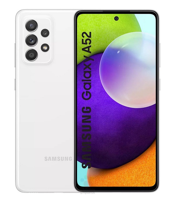 Cho đến nay, Samsung vẫn chưa ra mắt Galaxy A52, tuy nhiên mới đây, WinFuture đã công bố tất cả các thông tin cơ bản và nhiều hình ảnh của chiếc smartphone này trong cả 4 màu sắc khác nhau. Cho đến nay, Samsung vẫn chưa ra mắt Galaxy A52, tuy nhiên mới đây, WinFuture đã công bố tất cả các thông tin cơ bản và nhiều hình ảnh của chiếc smartphone này trong cả 4 màu sắc khác nhau.
