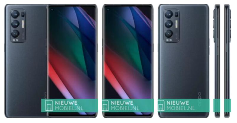 Render của OPPO Find X3 Neo Render của OPPO Find X3 Neo