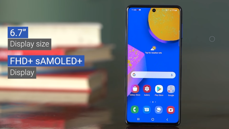 Thông số màn hình của Galaxy F62. (Nguồn: Digit). Thông số màn hình của Galaxy F62. (Nguồn: Digit).