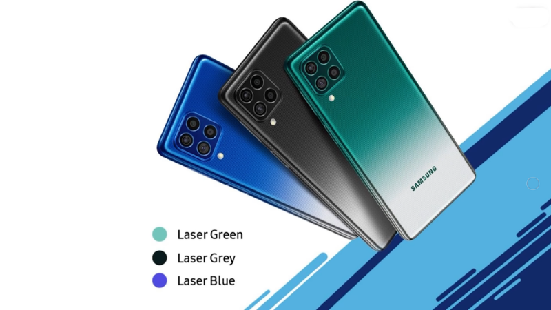 Các tùy chọn màu sắc của Samsung Galaxy F62. (Nguồn: Digit). Các tùy chọn màu sắc của Samsung Galaxy F62. (Nguồn: Digit).