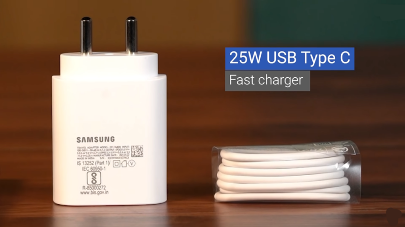 Galaxy F62 được trang bị công nghệ sạc nhanh 25W. (Nguồn: Digit). Galaxy F62 được trang bị công nghệ sạc nhanh 25W. (Nguồn: Digit).