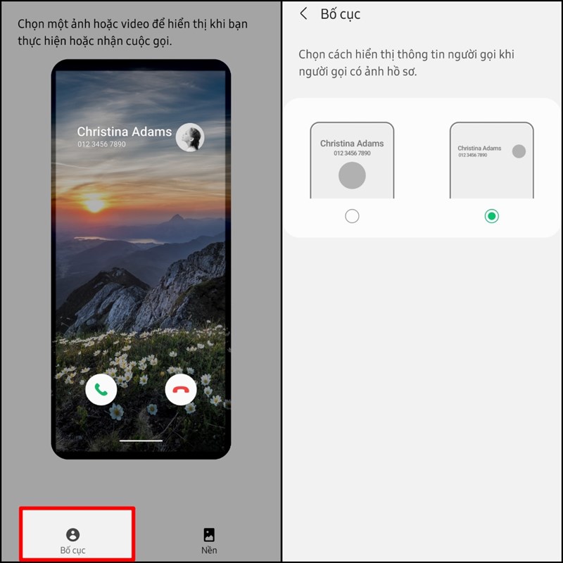 Cách cài hình nền cuộc gọi trên smartphone Samsung siêu độc đáo