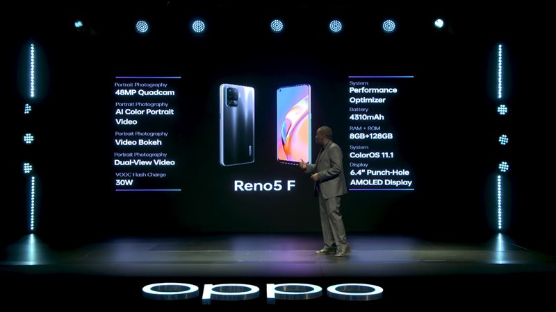 Cấu hình của OPPO Reno5 F Cấu hình của OPPO Reno5 F