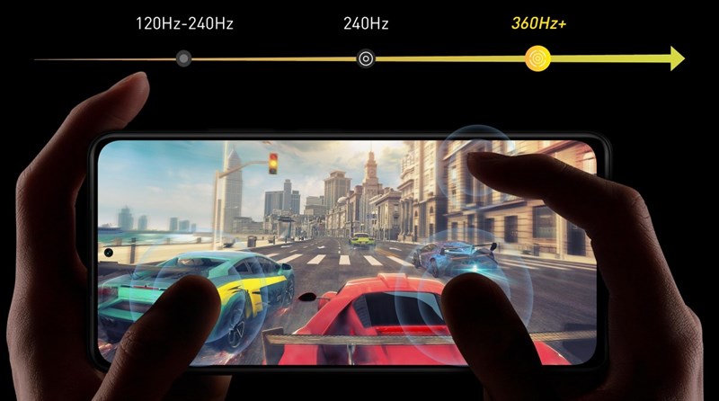 Màn hình chuẩn game thủ của K40 Series