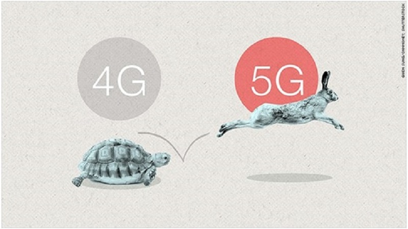 Một so sánh vui về tốc độ của mạng 5G so với 4G Một so sánh vui về tốc độ của mạng 5G so với 4G