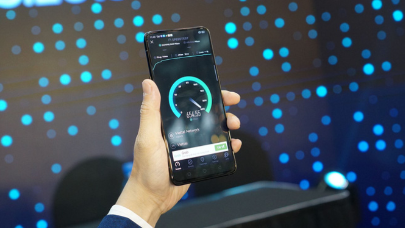 Tốc độ 5G tại Việt Nam được đánh giá rất tốt Tốc độ 5G tại Việt Nam được đánh giá rất tốt