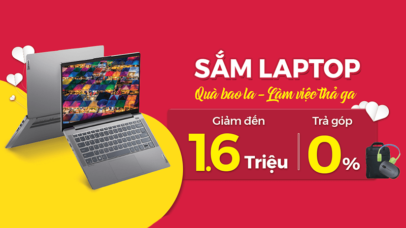 Ưu đãi laptop tháng 3