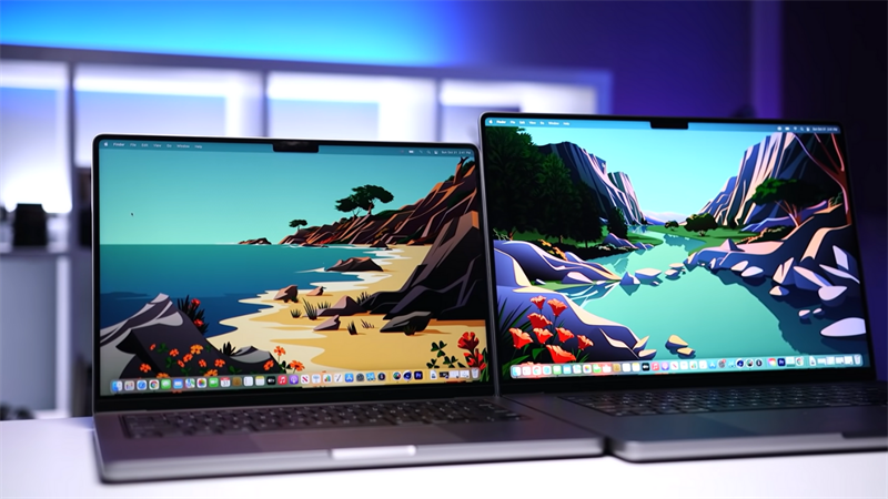 MacBook M1 Pro phiên bản 14 inch và 16 inch. Nguồn: Tech Gear Talk MacBook M1 Pro phiên bản 14 inch và 16 inch. Nguồn: Tech Gear Talk