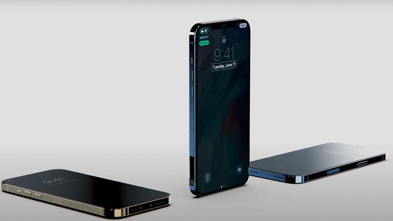 iPhone 13 (iPhone 12s) sẽ đi kèm với notch tai thỏ nhỏ gọn, pin dung lượng lớn hơn, riêng model Pro còn có màn hình LTPO 120Hz