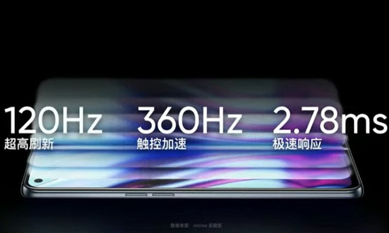 Các thông số màn hình vừa được lộ diện của Realme GT 5G