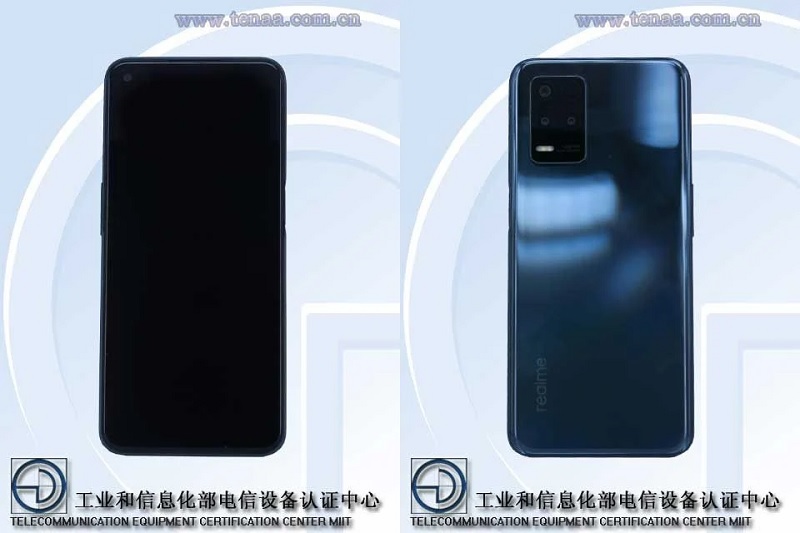 Thiết kế của Realme RMX3401 Thiết kế của Realme RMX3401