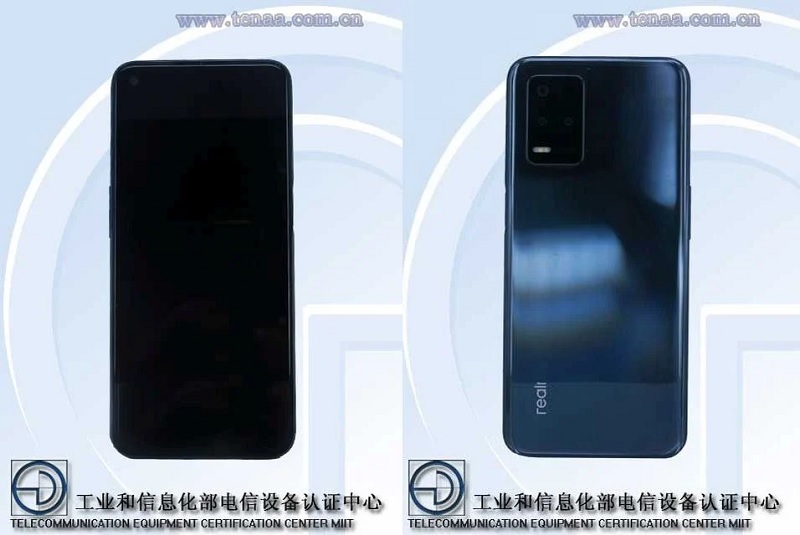 Thiết kế của Realme RMX3403 Thiết kế của Realme RMX3403