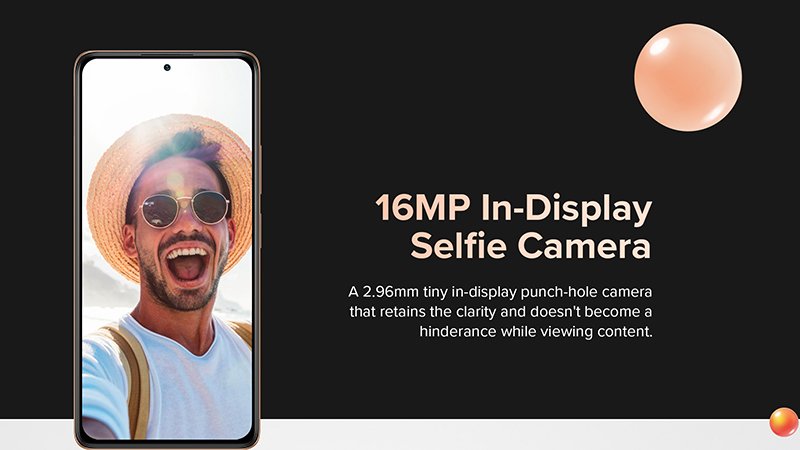 Redmi Note 10 Pro Max có camera selfie 16 MP cho chất lượng tốt, thoải mái sống ảo