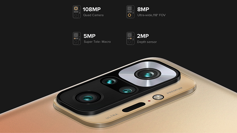 Redmi Note 10 Pro Max có camera chính độ phân giải khủng lên tới 108 MP