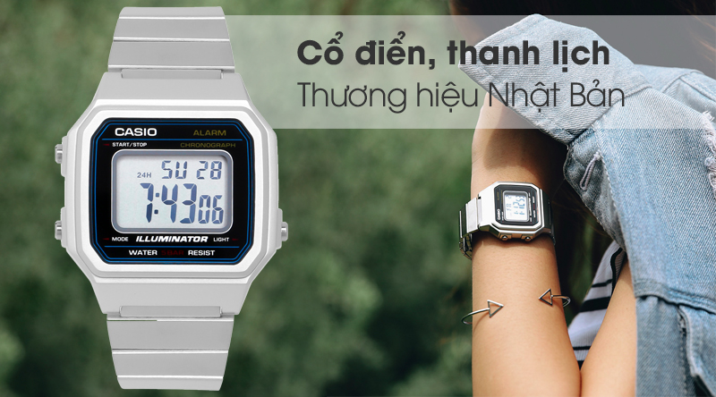 Đồng hồ Unisex Casio B650WD-1ADF Đồng hồ Unisex Casio B650WD-1ADF
