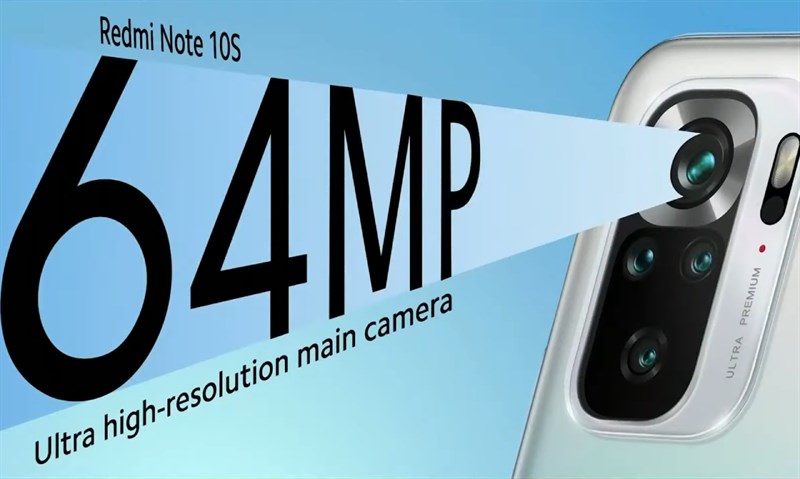 Camera của Xiaomi Redmi Note 10s Camera của Xiaomi Redmi Note 10s