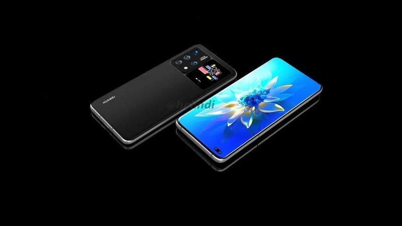 Xuất hiện mẫu smartphone Huawei với thiết kế màn hình kép cùng nhiều tính năng hữu ích