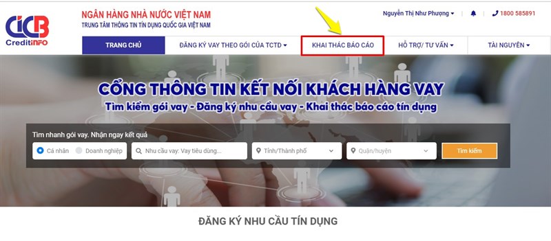 Cách kiểm tra nợ xấu của bản thân thông qua website CIC