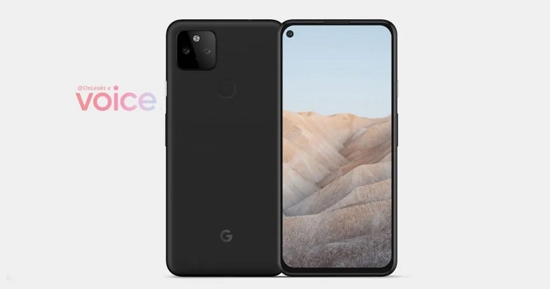 Render Google Pixel 5a