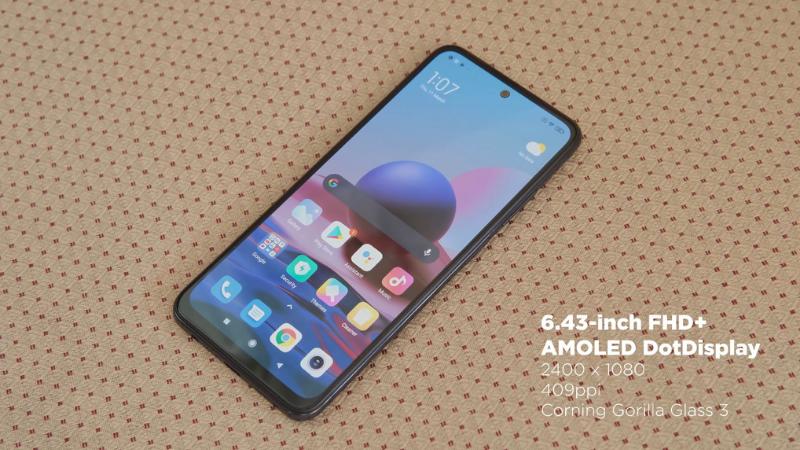 Xiaomi Redmi Note 10 đã có màn hình Super AMOLED. (Nguồn: YugaTech). Xiaomi Redmi Note 10 đã có màn hình Super AMOLED. (Nguồn: YugaTech).