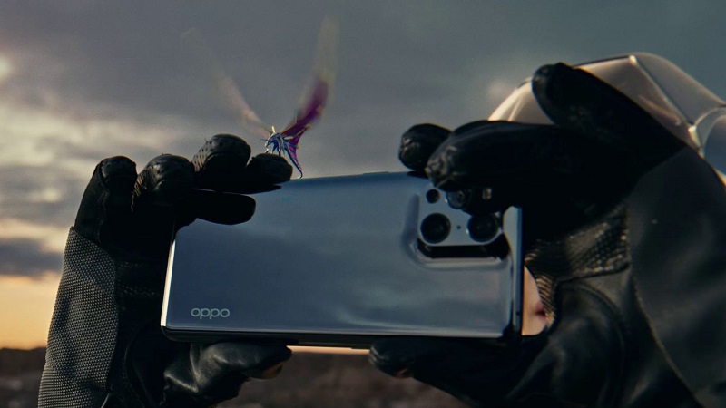 Mặt sau của OPPO Find X3 Pro Mặt sau của OPPO Find X3 Pro