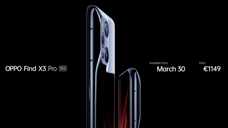 Giá bán của OPPO Find X3 Pro Giá bán của OPPO Find X3 Pro