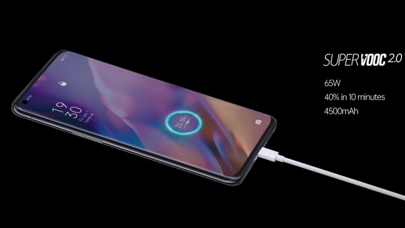 OPPO Find X3 Pro được trang bị viên pin 4.500 mAh OPPO Find X3 Pro được trang bị viên pin 4.500 mAh