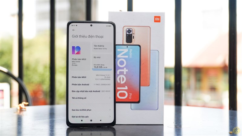 Redmi Note 10 Pro sở hữu cấu hình ấn tượng