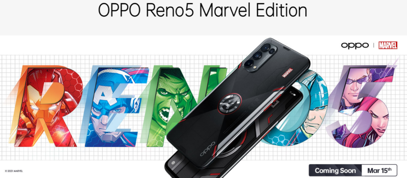 OPPO Reno5 Marvel Edition