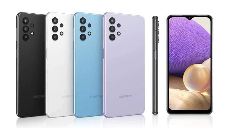 Các phiên bản màu sắc Galaxy A32 Các phiên bản màu sắc Galaxy A32