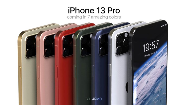 iPhone 13 Pro 7 phien ban mau