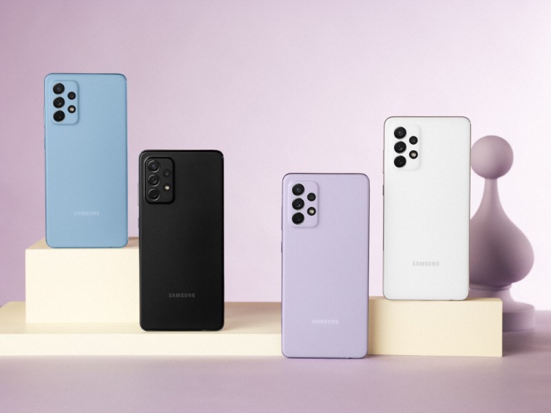 Galaxy A52 và Galaxy A72 ra mắt