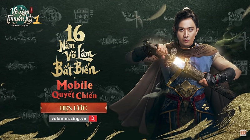 Trấn Thành bất ngờ làm đại sứ cho tựa game Võ Lâm Truyền Kỳ 1 Mobile