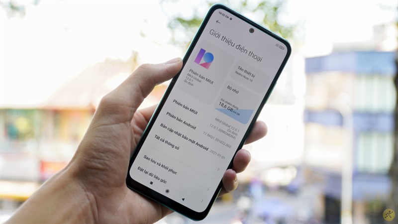 Cấu hình của Xiaomi Redmi Note 10 Cấu hình của Xiaomi Redmi Note 10