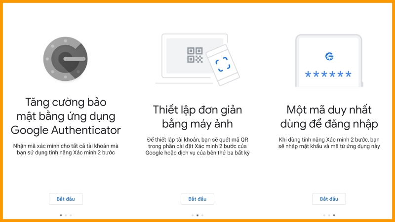 Google Authenticator được NIST khuyên dùng